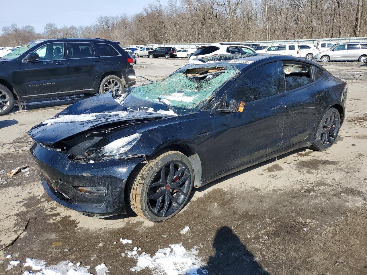 Salvage Tesla Model 3 Image