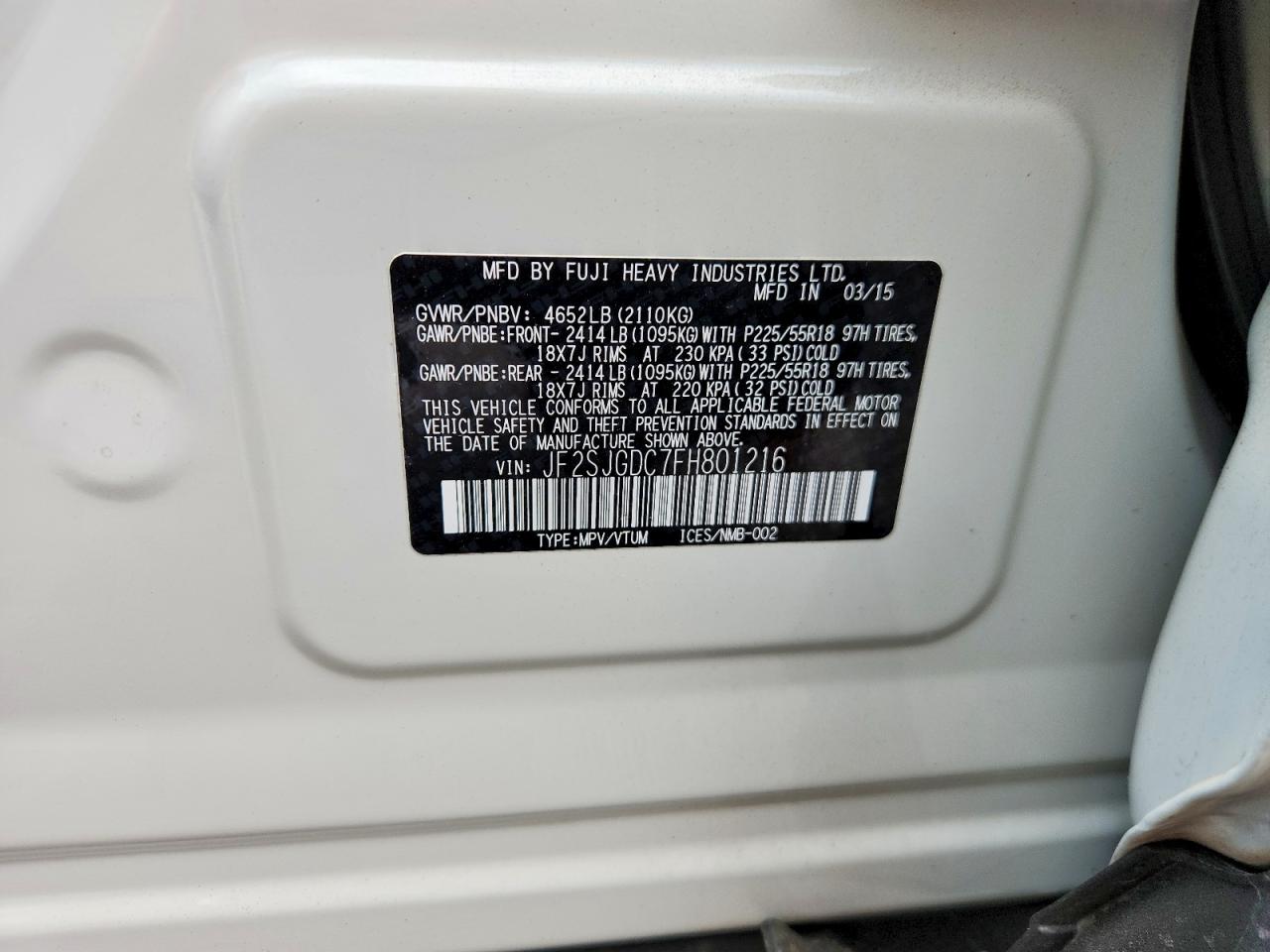 Subaru Forester 2.0xt Premium