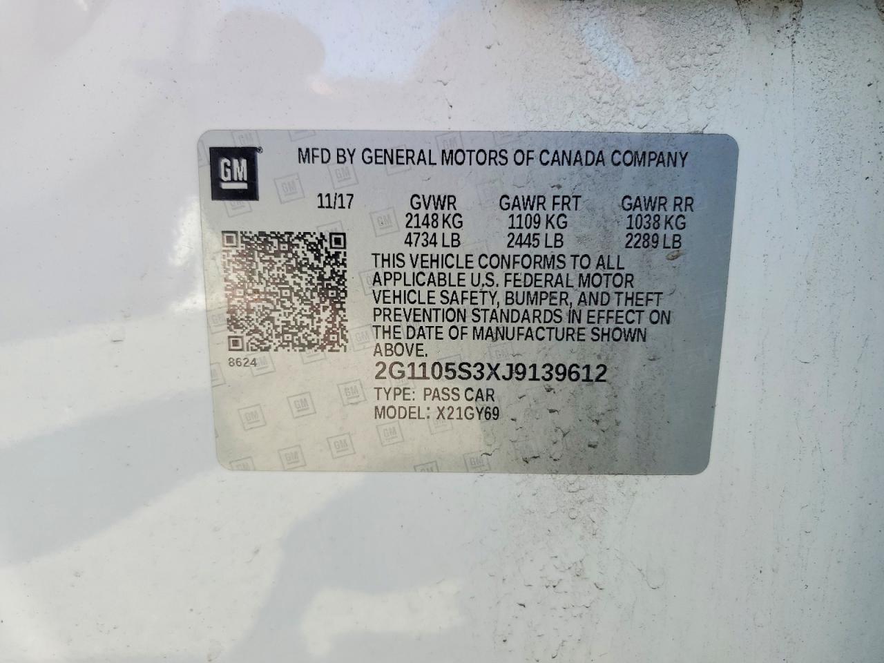 Chevrolet Impala Lt