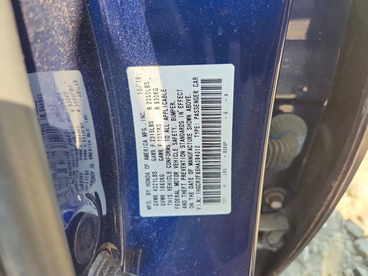 Honda Accord Exl