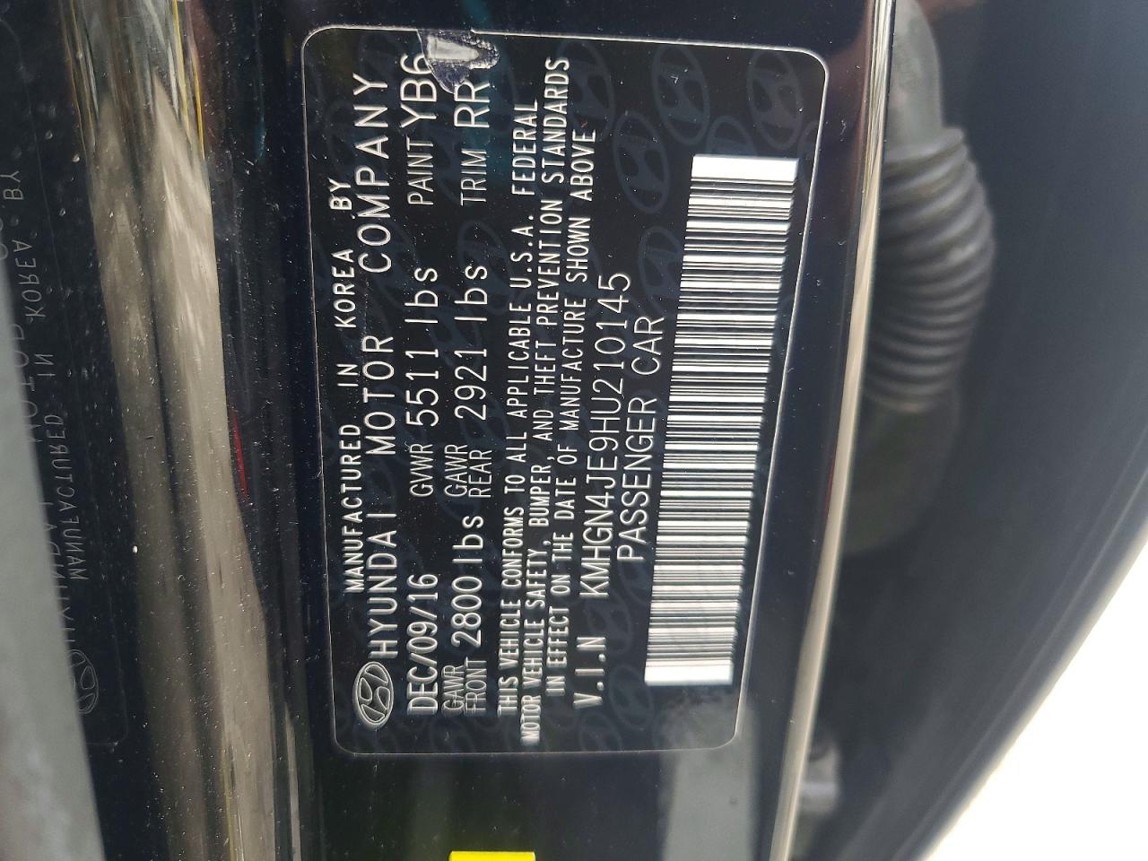 Genesis G80 3.8 3.8