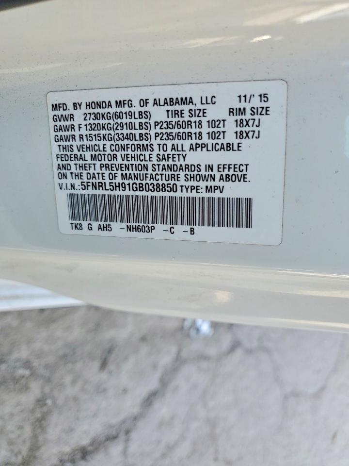 Honda Odyssey Touring