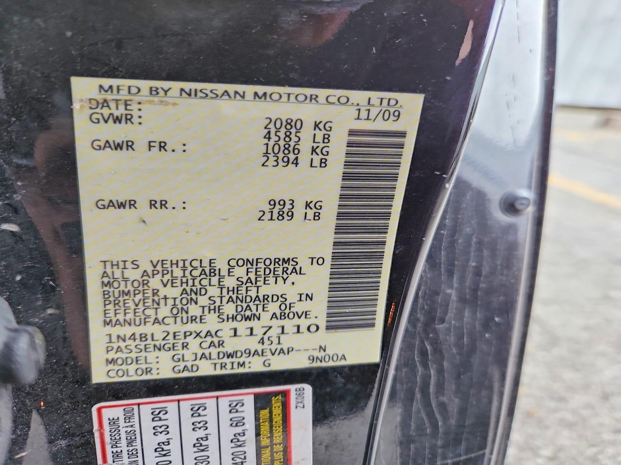 Nissan Altima 3.5 Sr