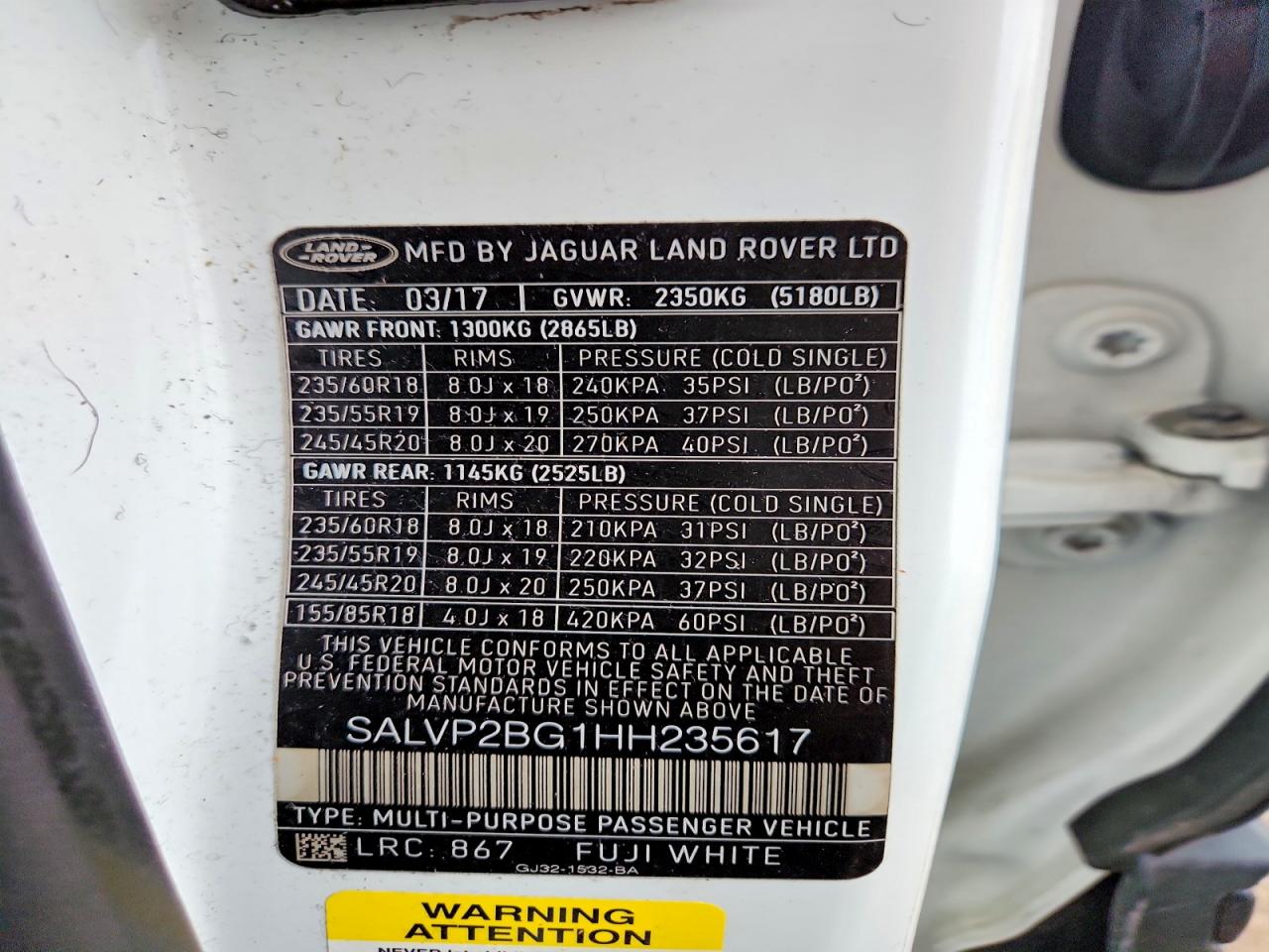 Land Rover Range Rover Se