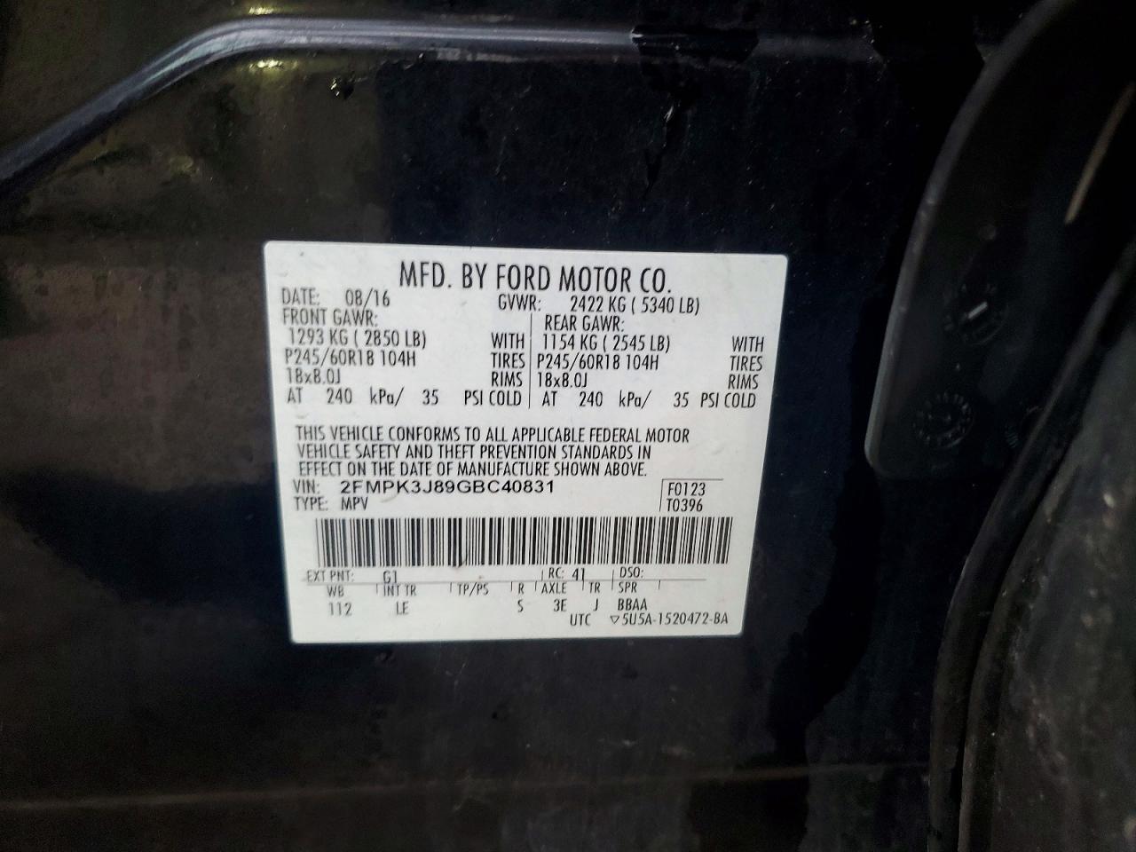 Ford Edge Sel