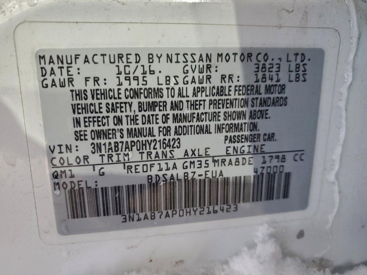 Nissan Sentra S