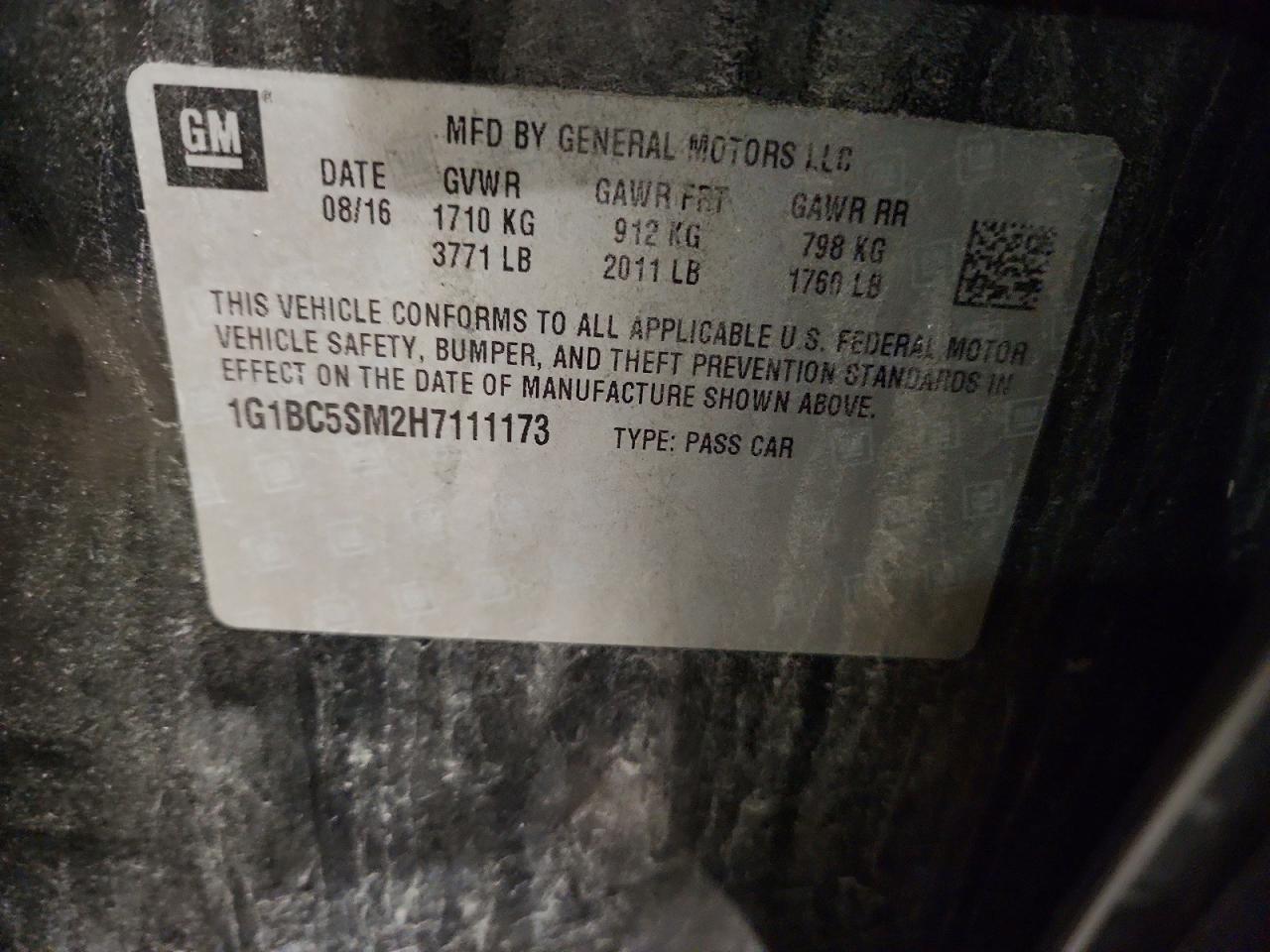 Chevrolet Cruze Ls