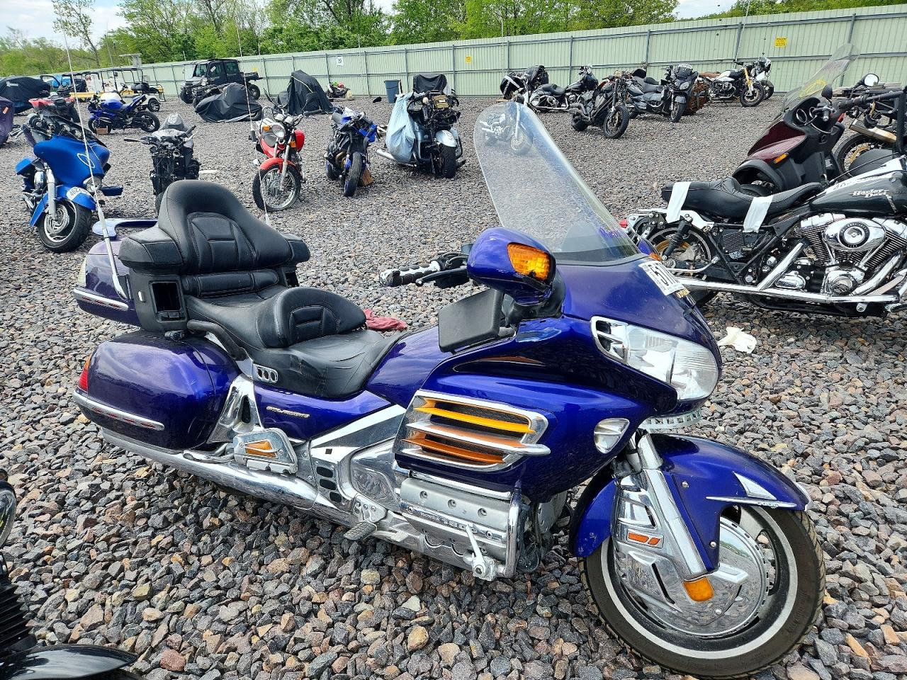 Salvage Honda Gl Cycle Image