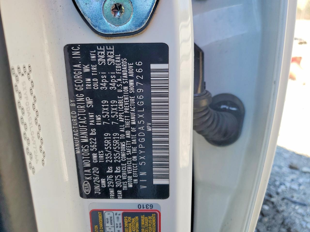 Kia Sorento S V6