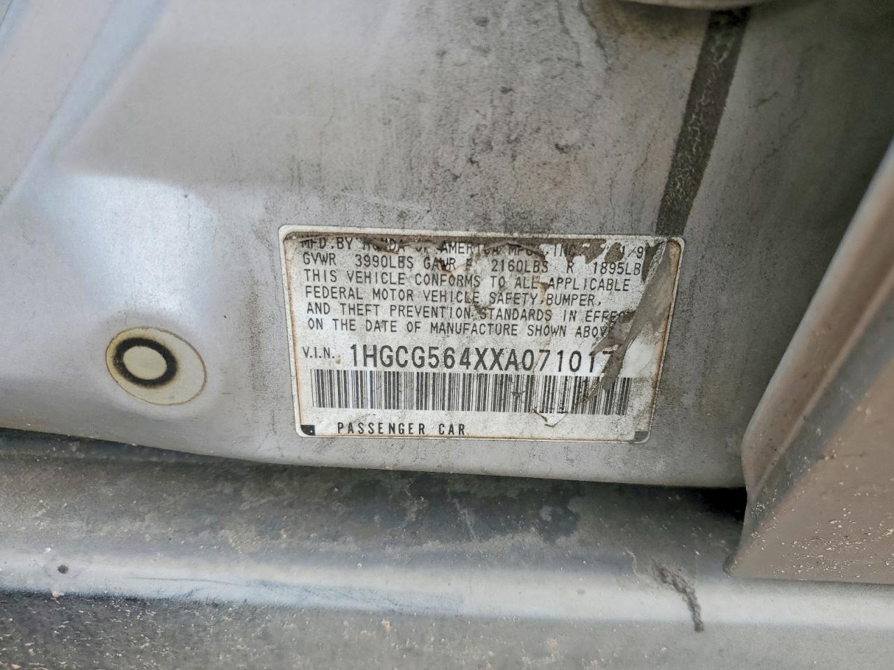 Honda Accord Lx