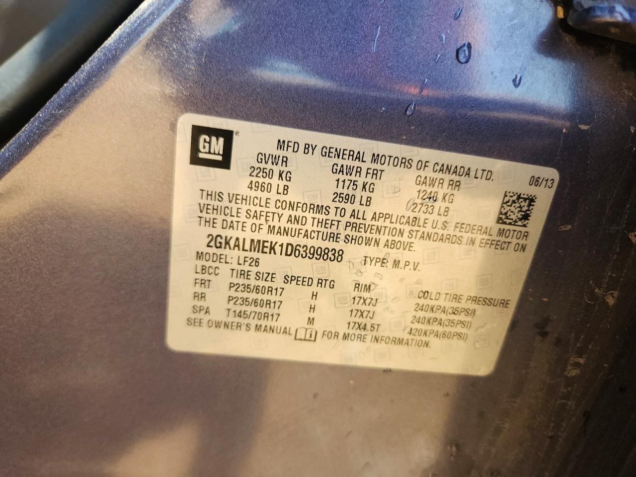 GMC Terrain Sle