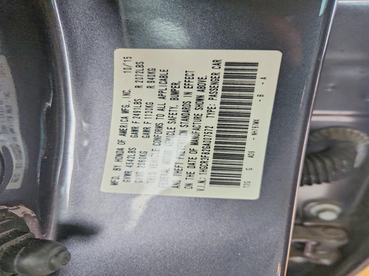 Honda Accord Exl