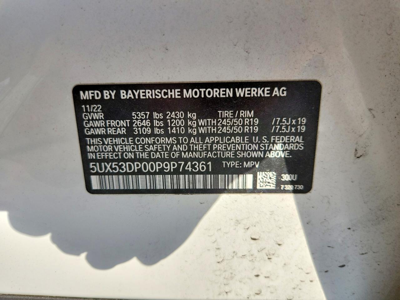 BMW X Series Xdrive30i