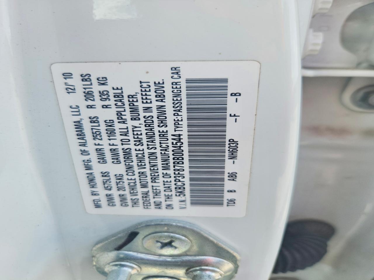 Honda Accord Exl