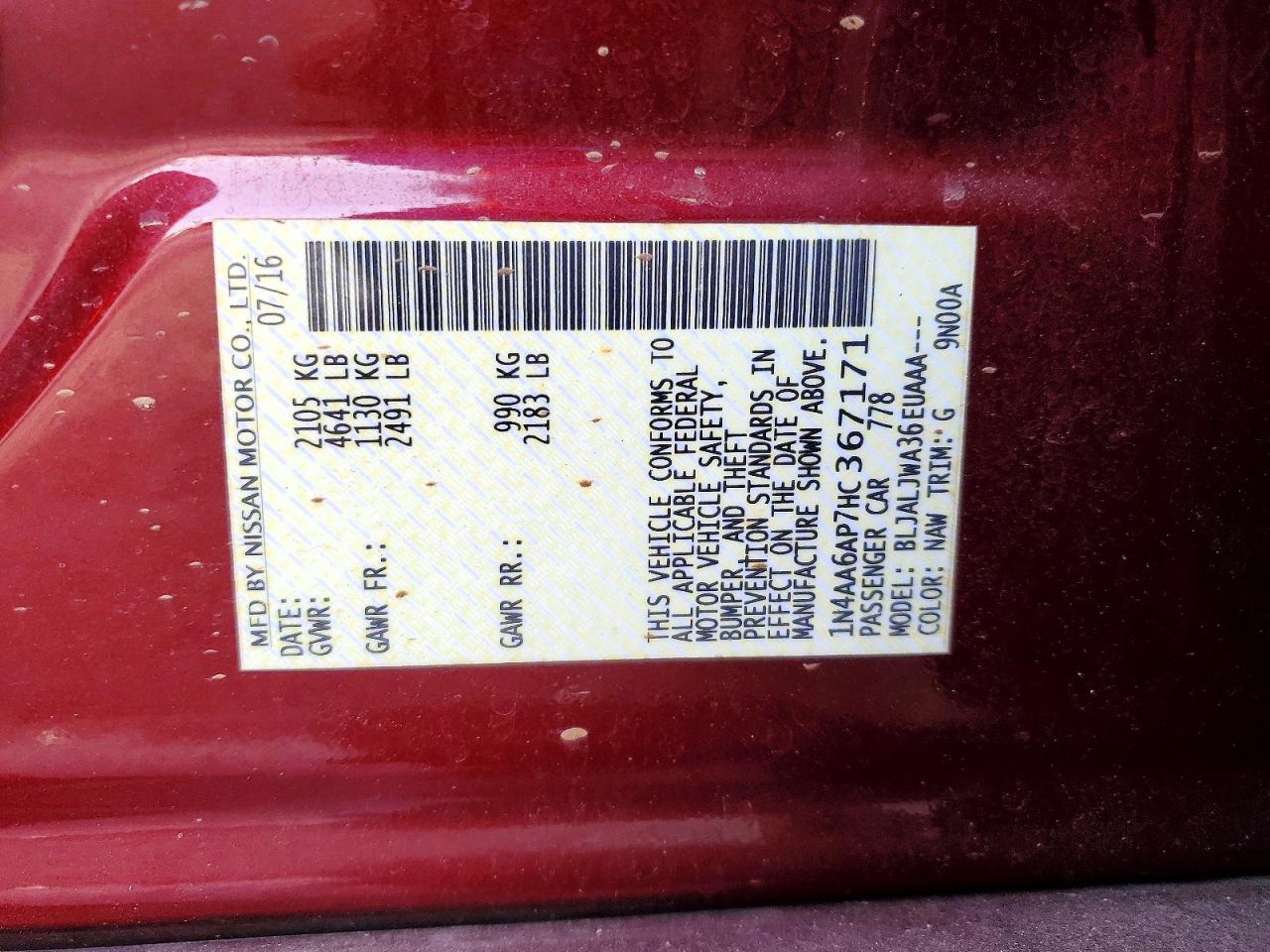 Nissan Maxima 3.5s