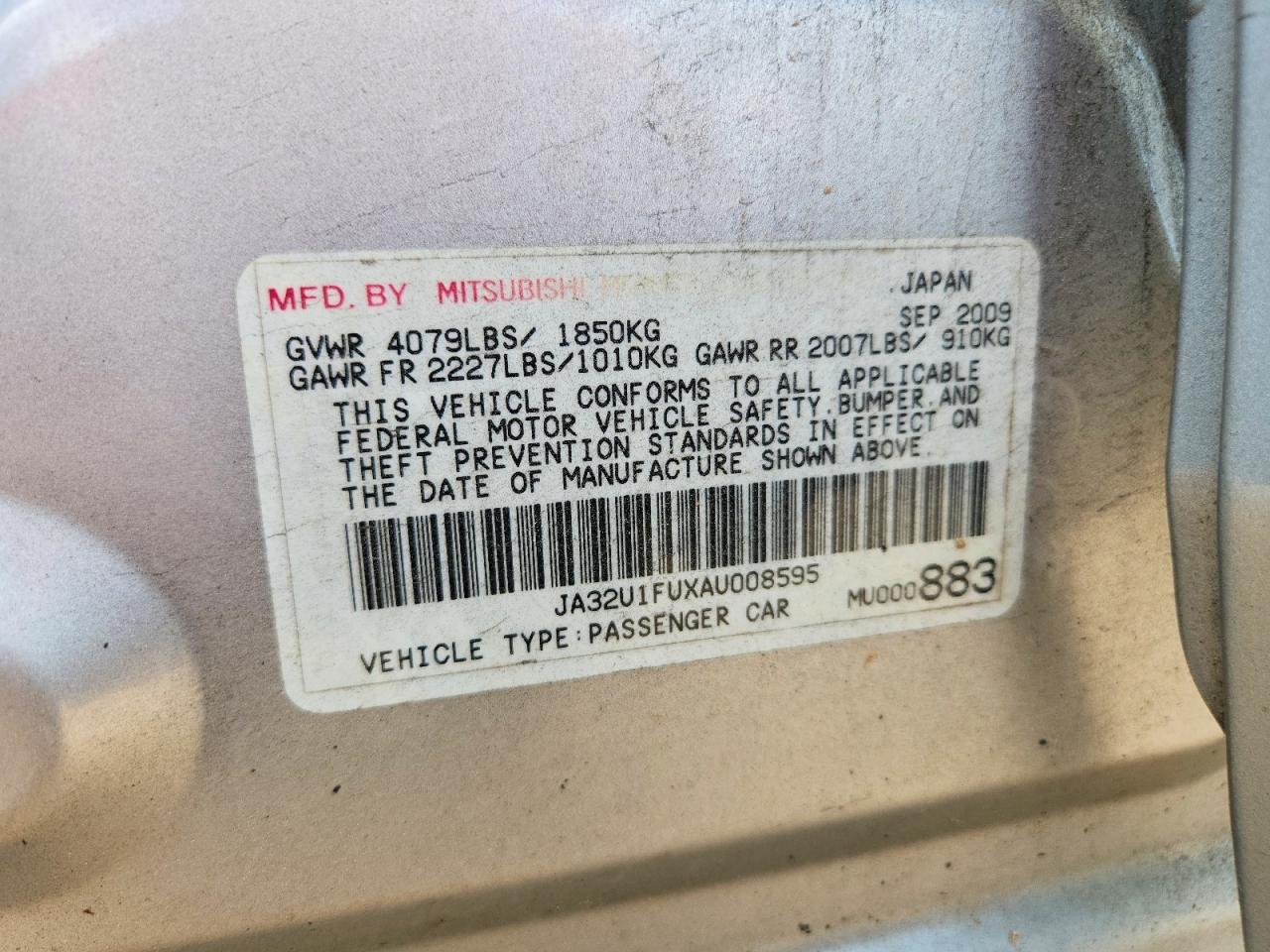 Mitsubishi Lancer De