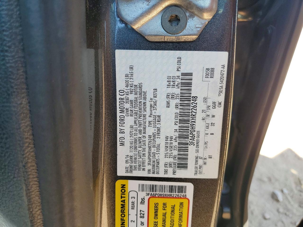 Ford Fusion Se
