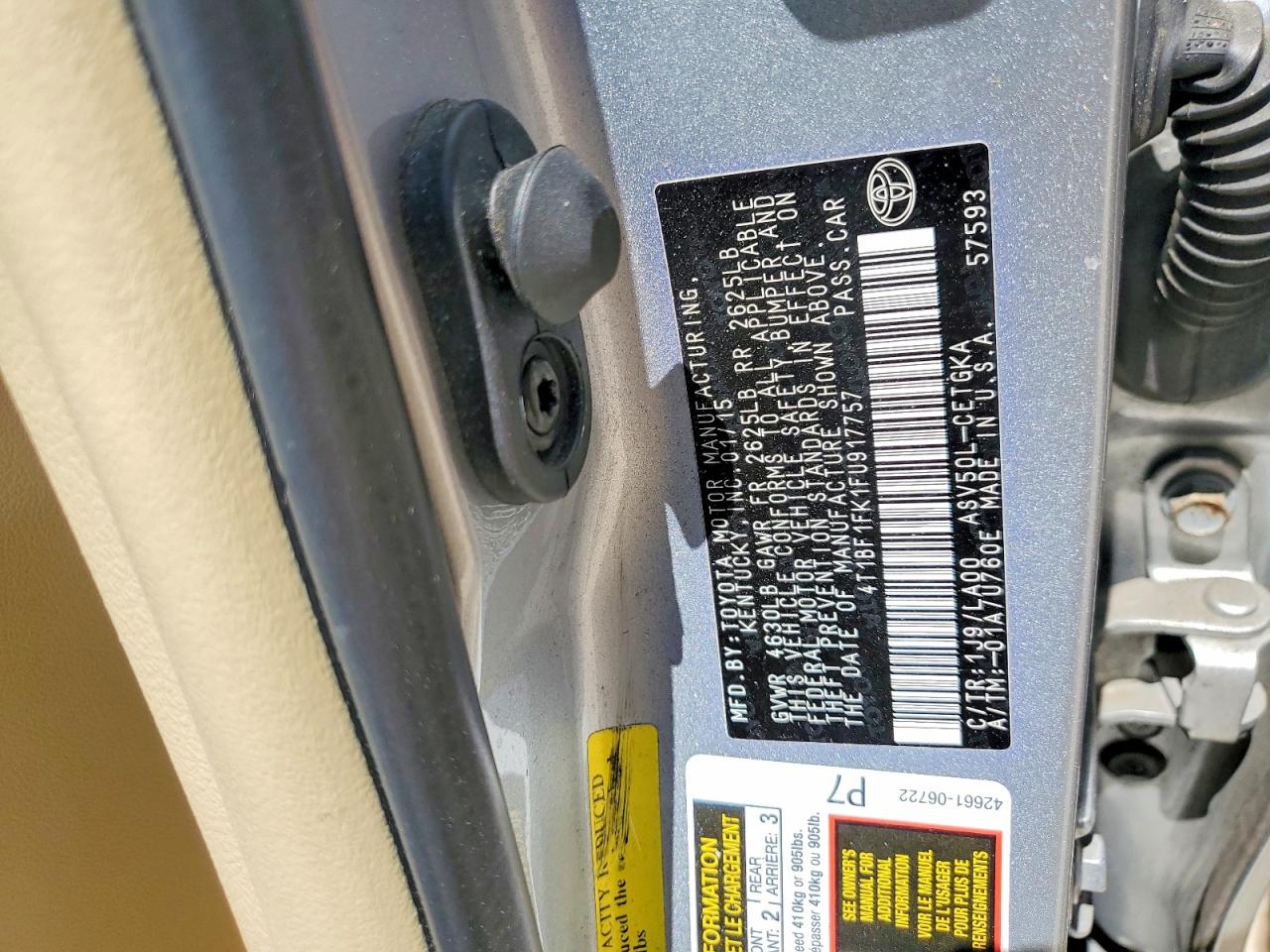 Toyota Camry Xle