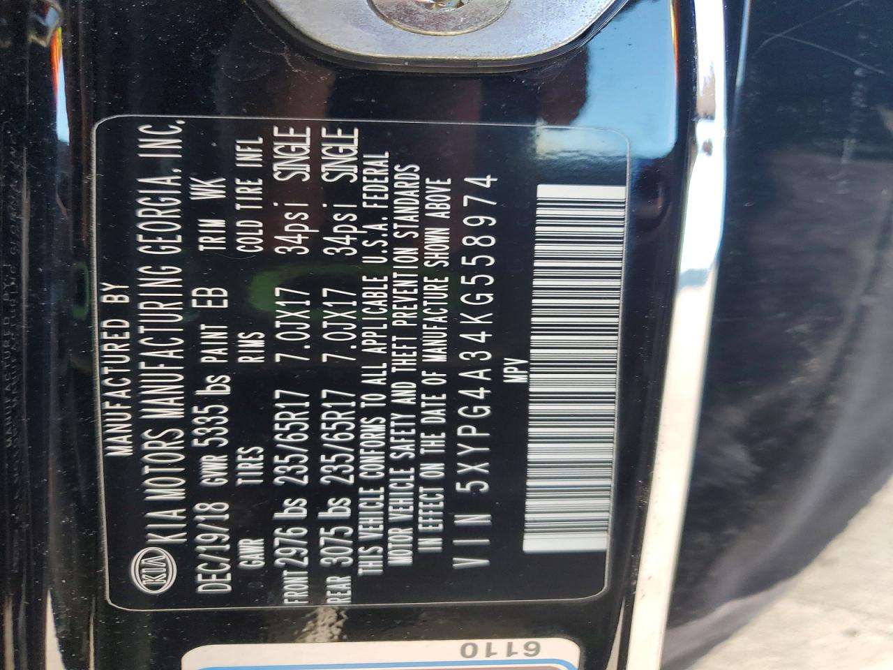 Kia Sorento Lx