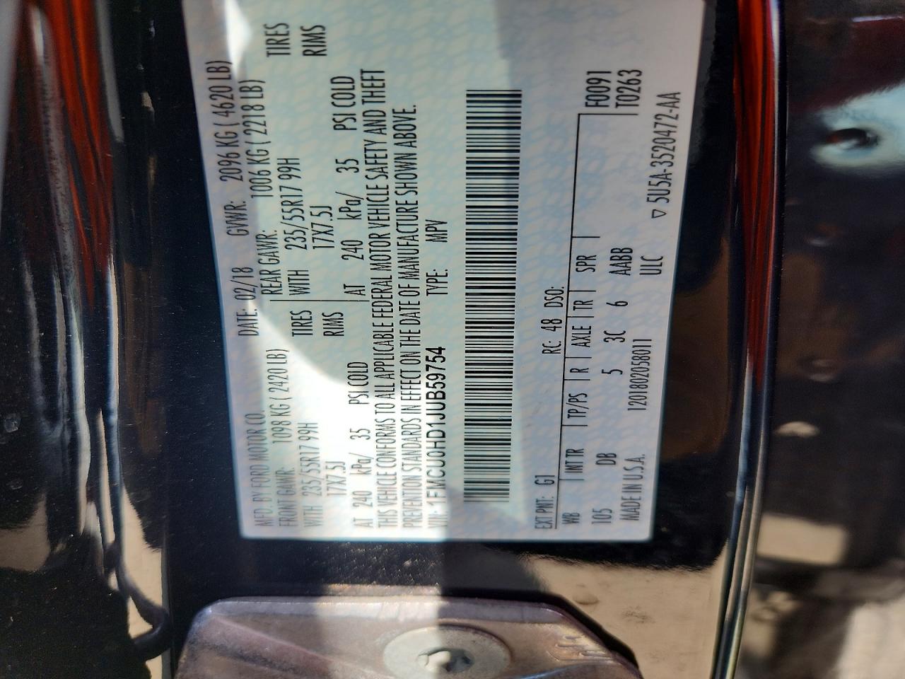 Ford Escape Sel