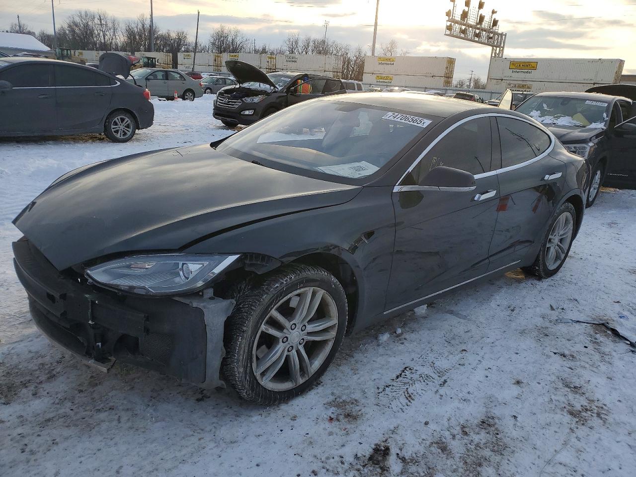 Salvage Tesla Model S Image