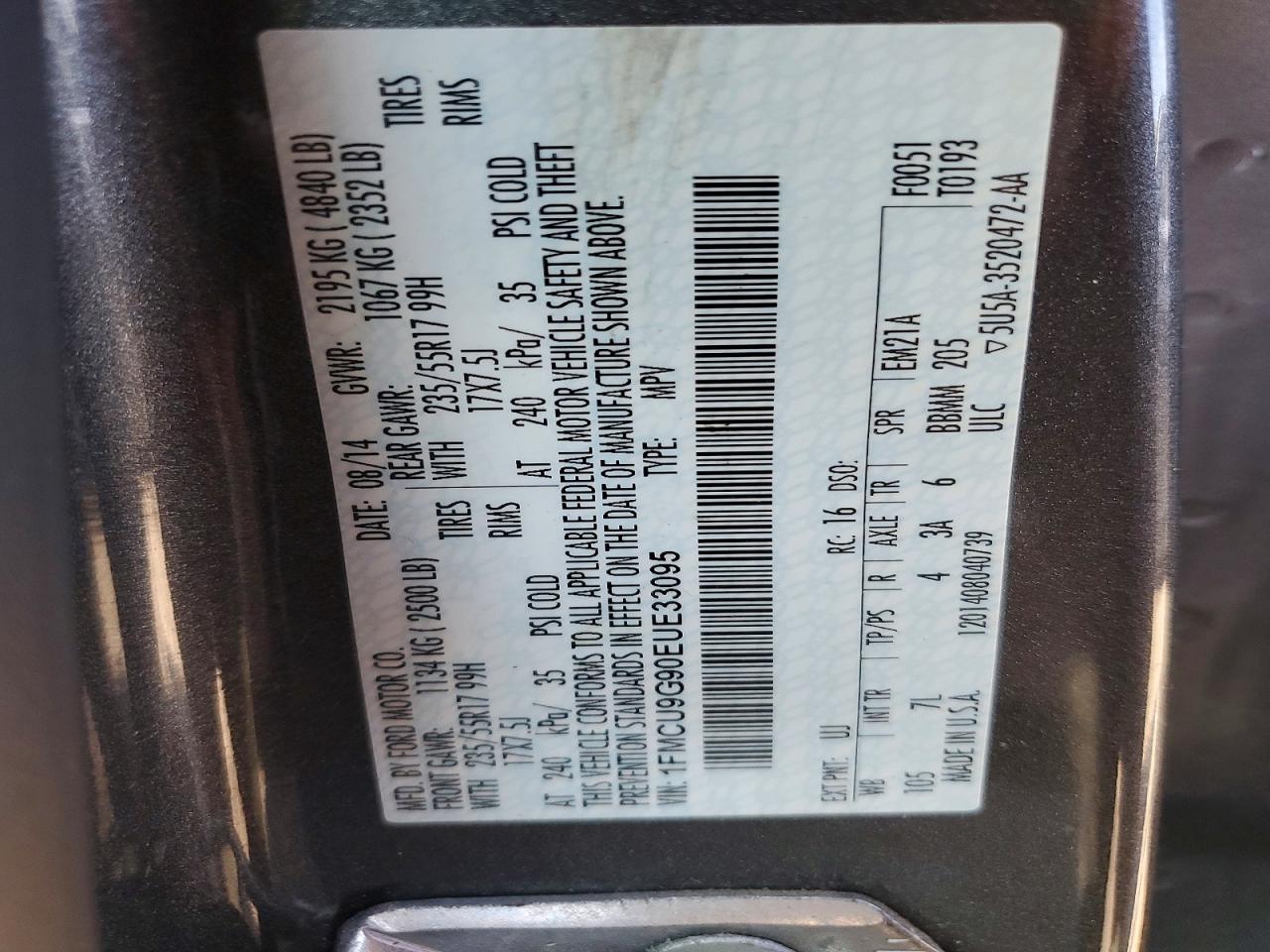 Ford Escape Se