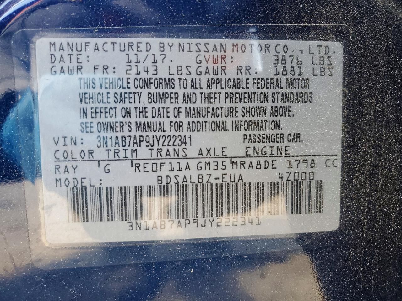 Nissan Sentra S