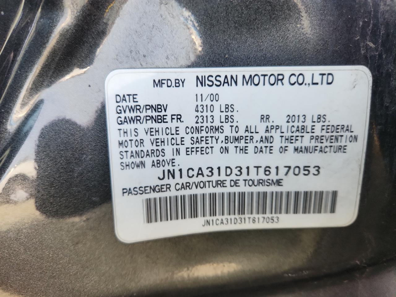 Nissan Maxima Gxe