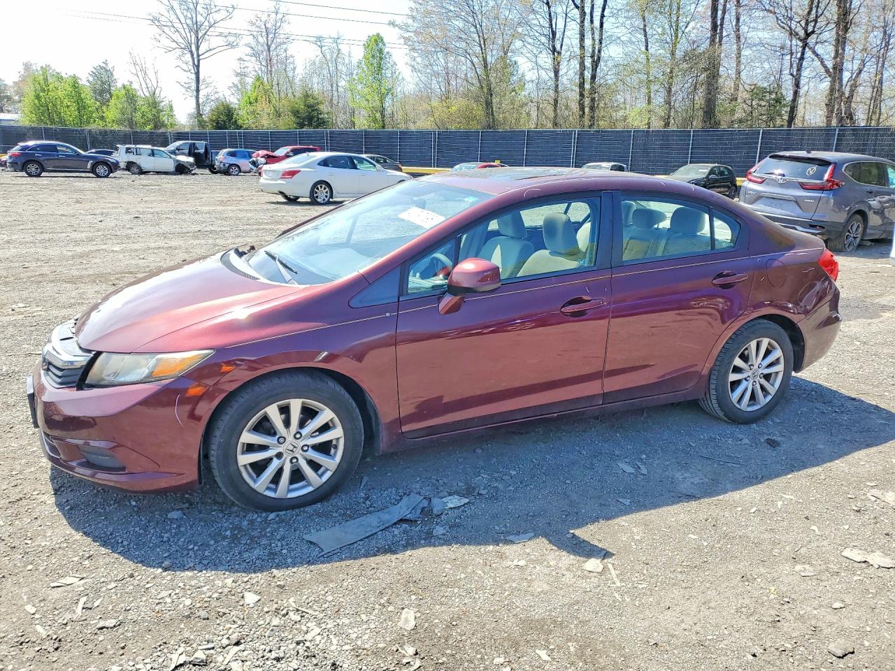 Salvage Honda Civic Image