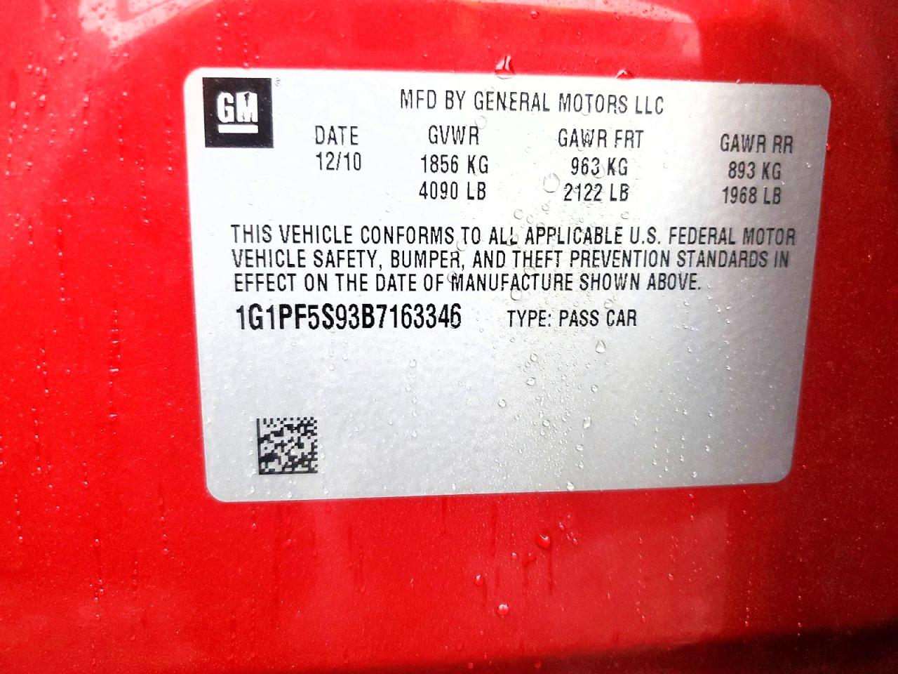 Chevrolet Cruze Lt