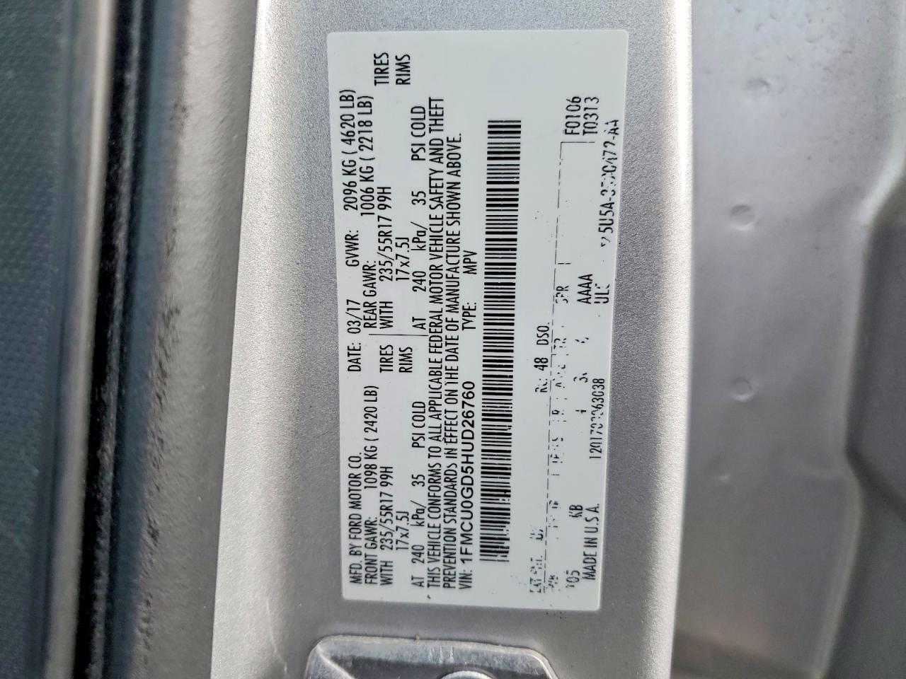 Ford Escape Se