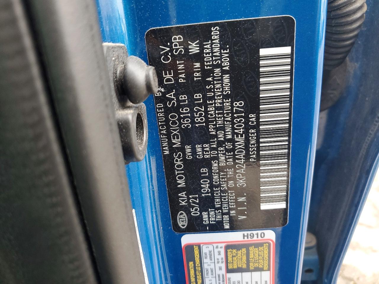 Kia Rio S