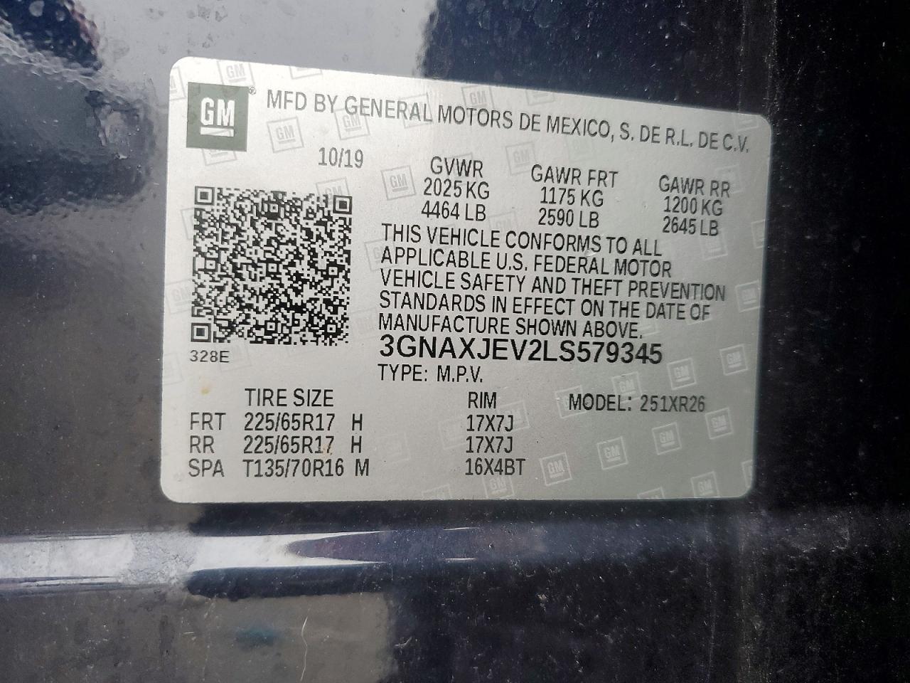 Chevrolet Equinox Lt