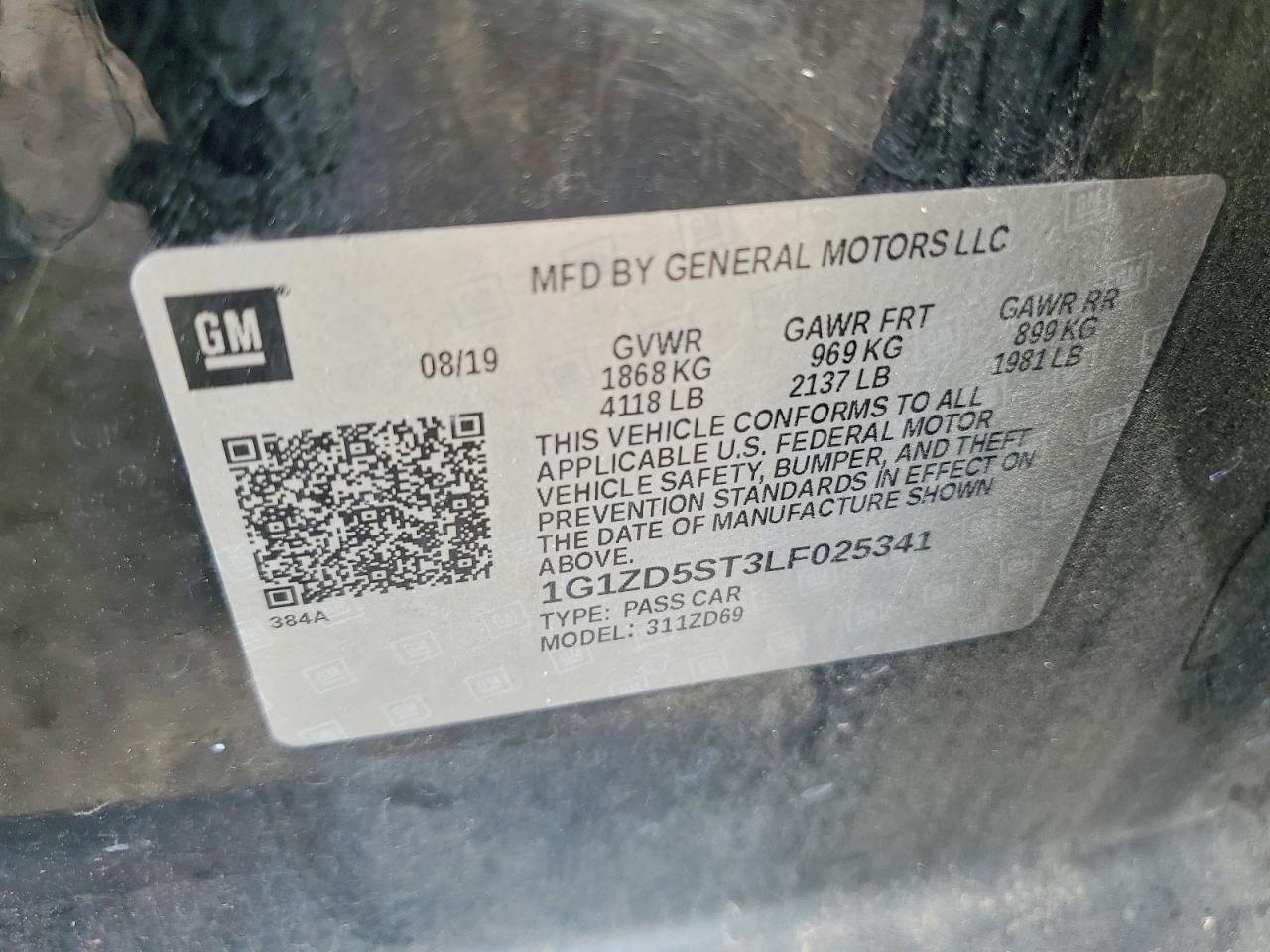 Chevrolet Malibu Lt