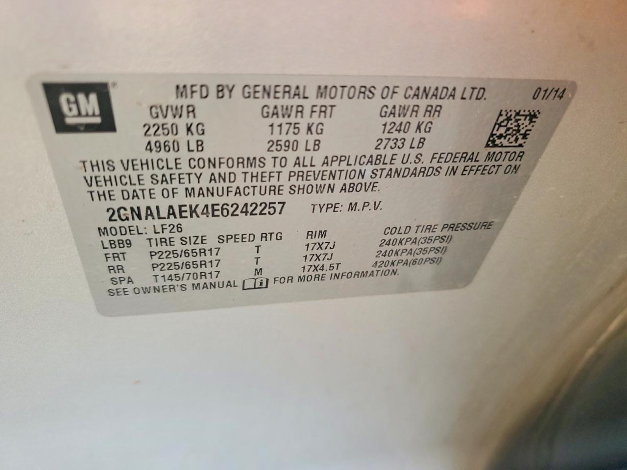 Chevrolet Equinox Ls