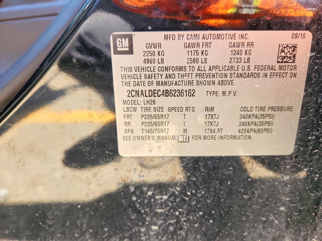 Chevrolet Equinox Lt
