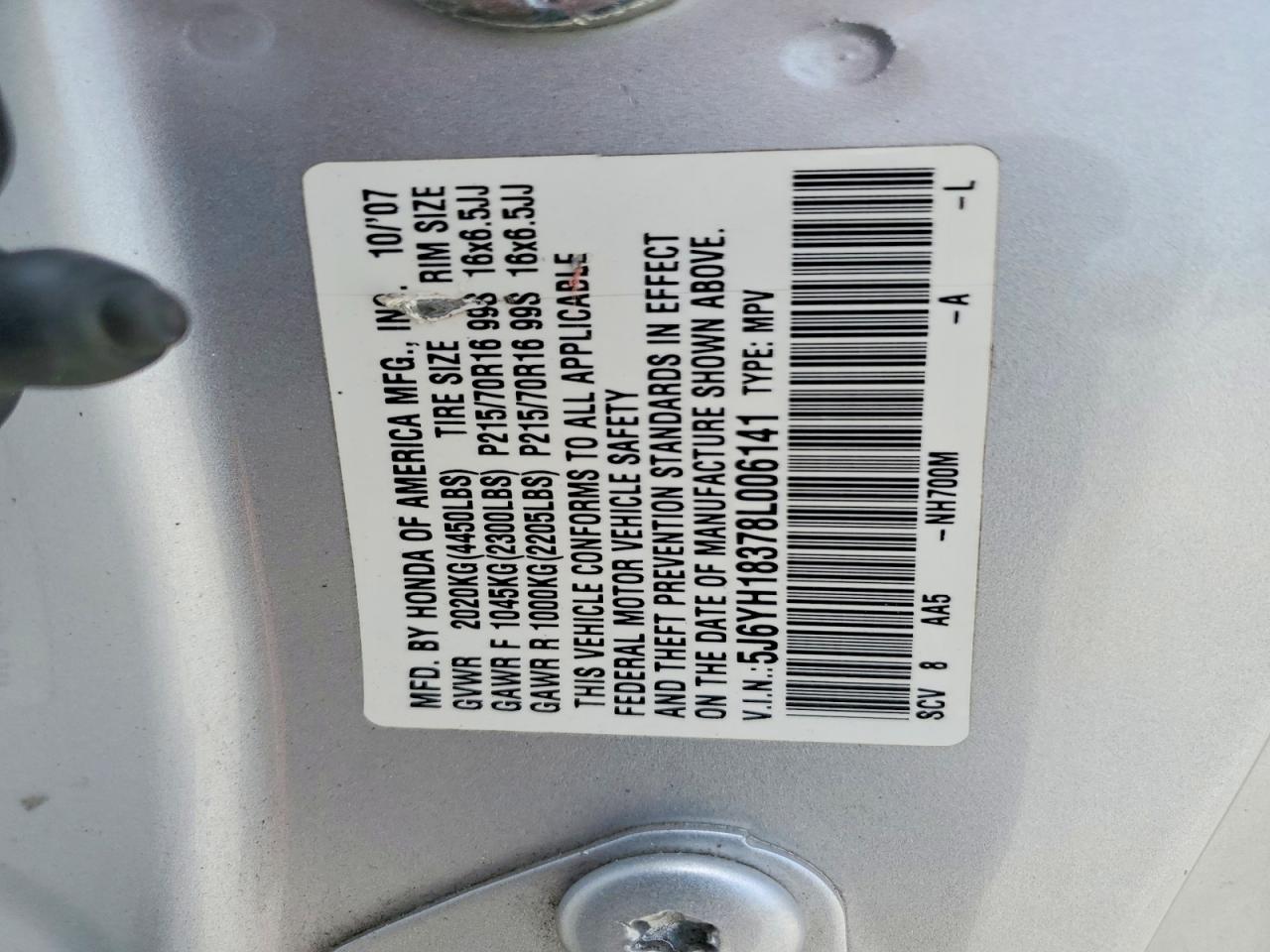 Honda Element Lx