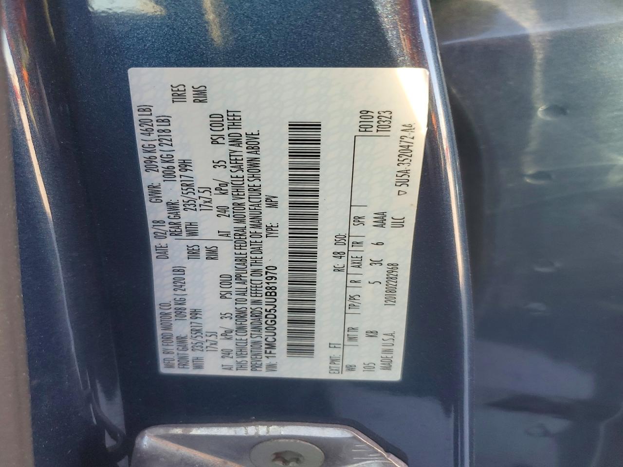 Ford Escape Se