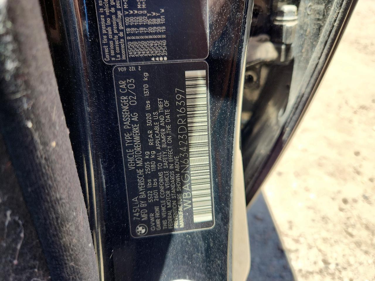 BMW 7 Series Li