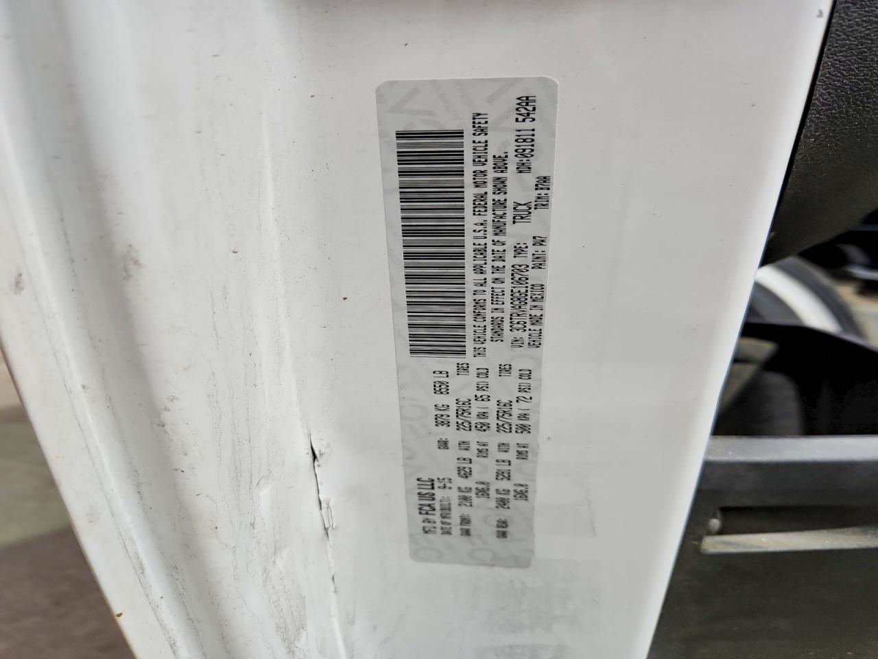 Ram Promaster 1500 Standard