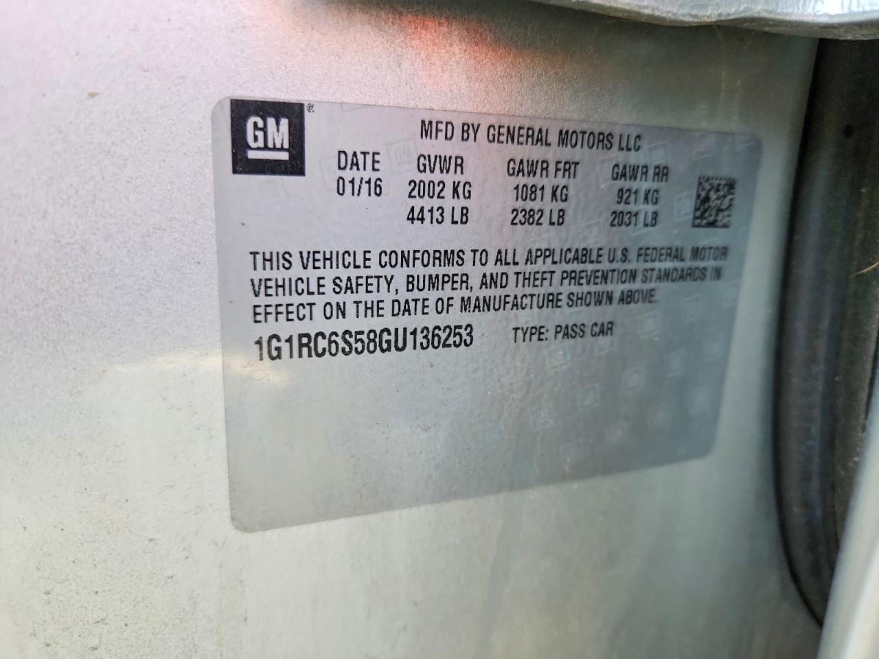 Chevrolet Volt Lt