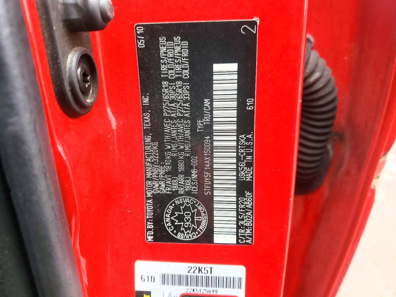 Toyota Tundra Grade