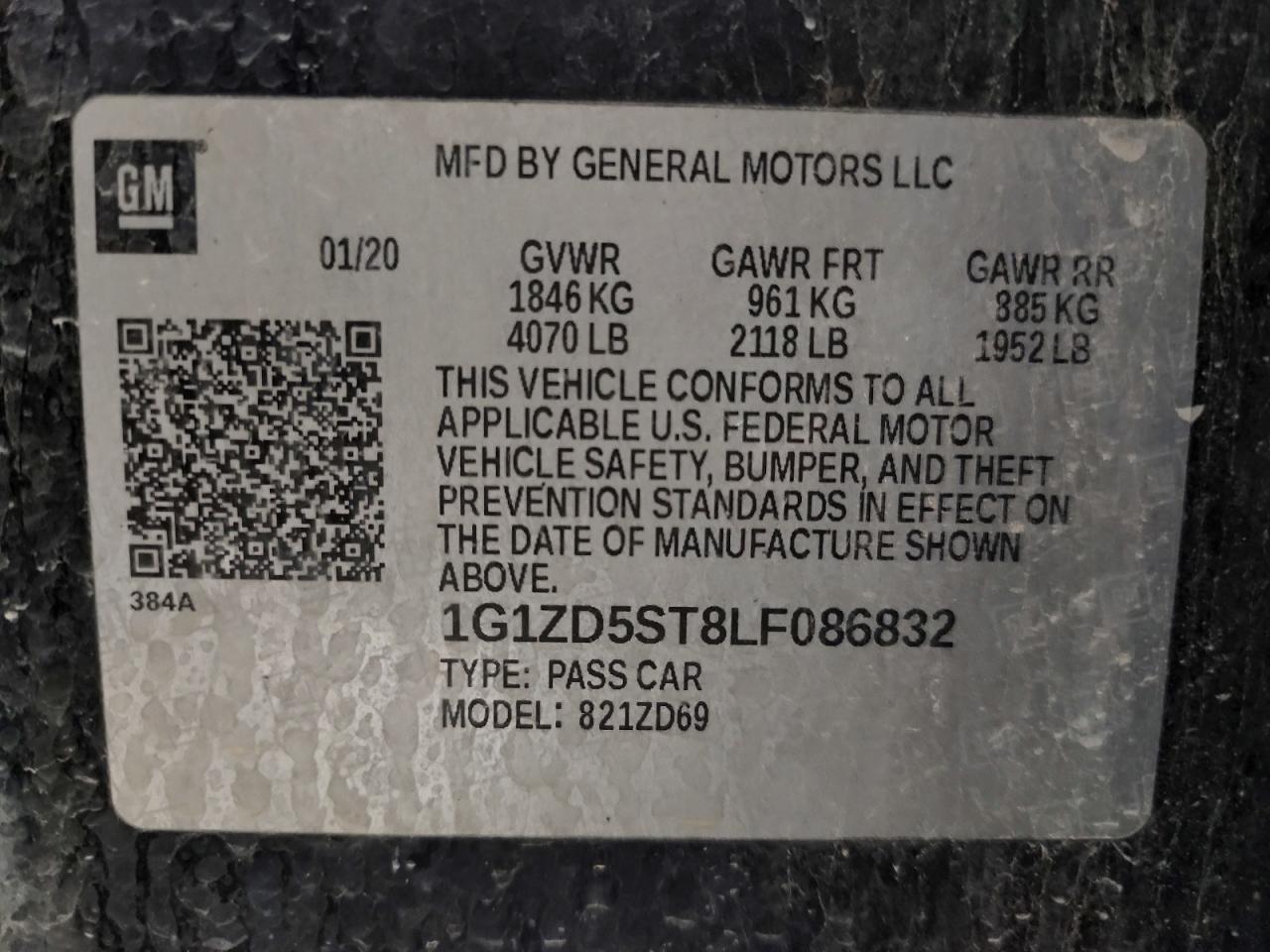 Chevrolet Malibu Lt