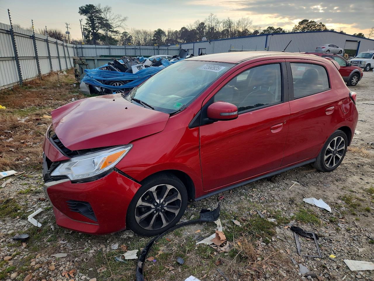 Salvage Mitsubishi Mirage Image