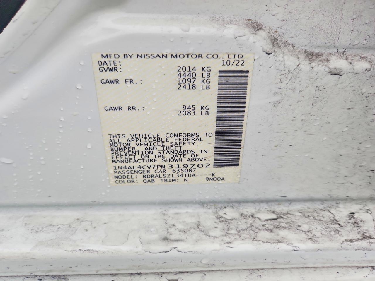Nissan Altima Sr