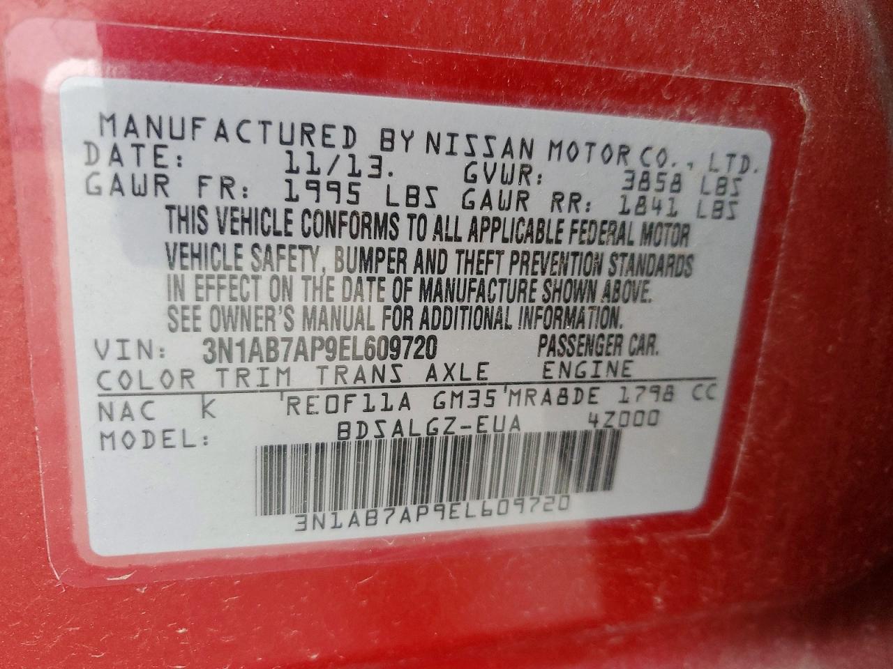 Nissan Sentra S