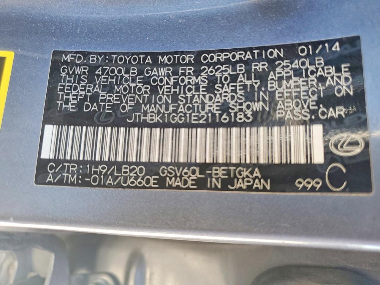 Lexus Es 350