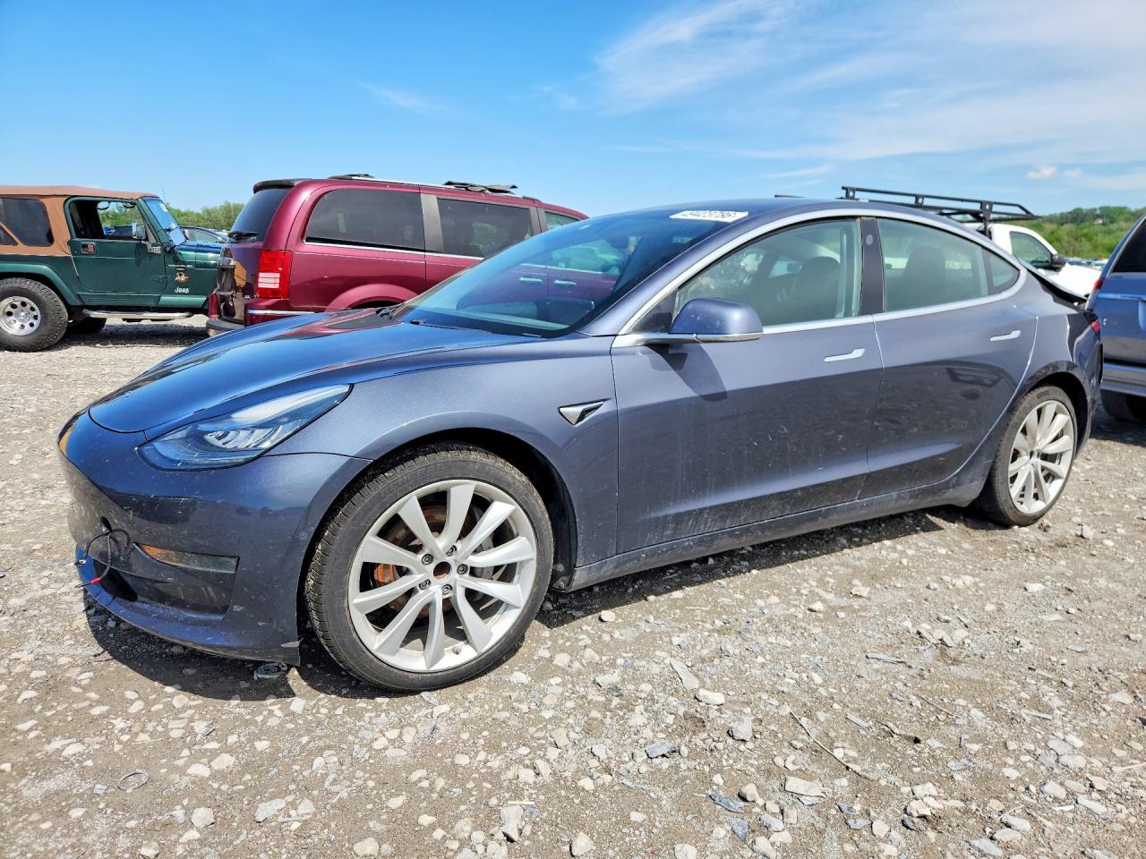 Salvage Tesla Model 3 Image
