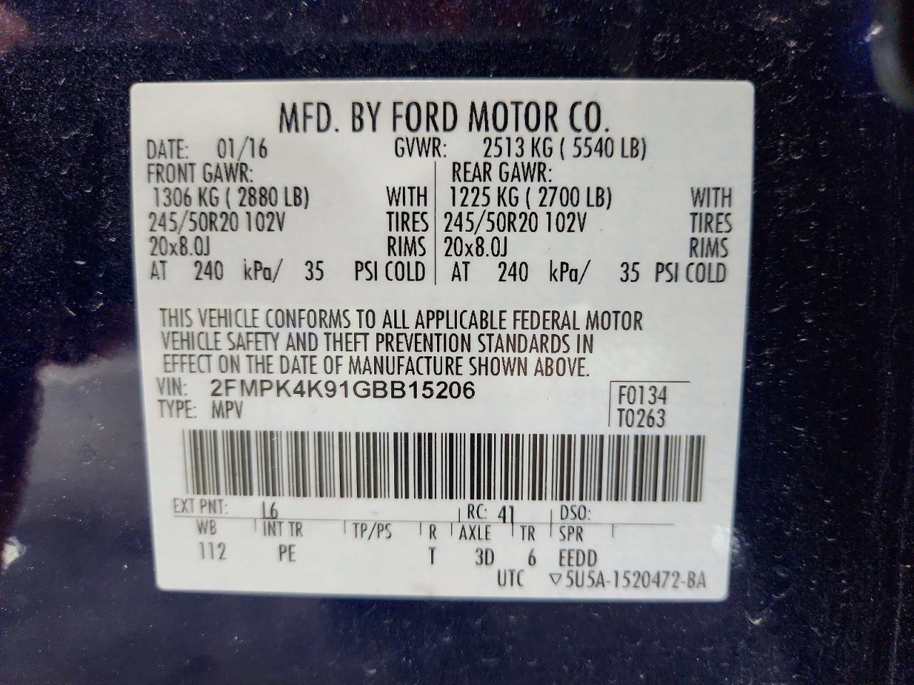 Ford Edge Titanium