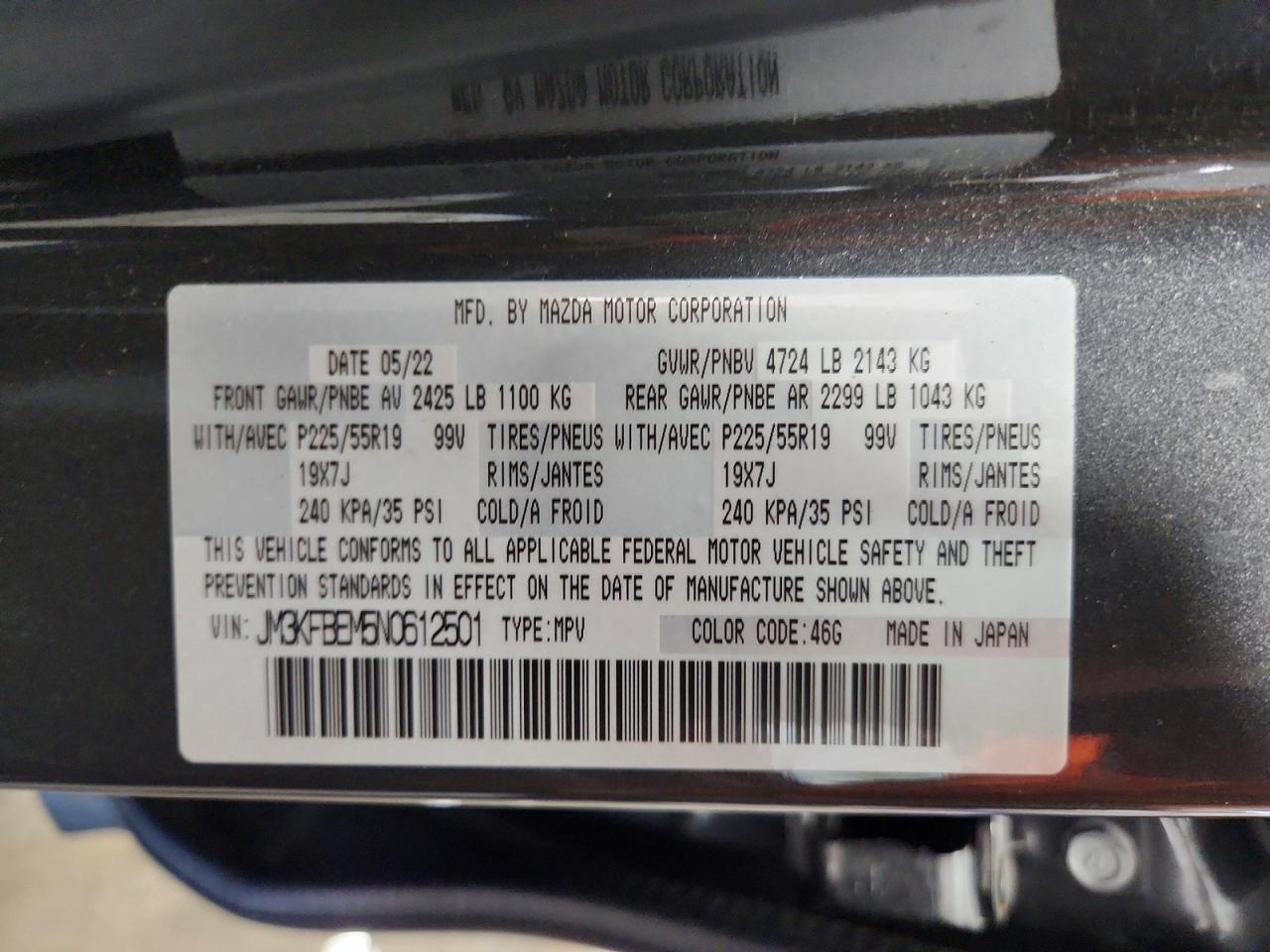 Mazda Cx Premium Plus